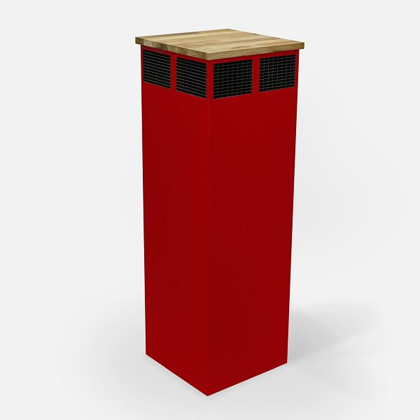 Smart Air Technologies Luftreiniger Tower, Farbe: rot, inkl. Wartungsvertrag, 4270002308534+Wartungsvertrag