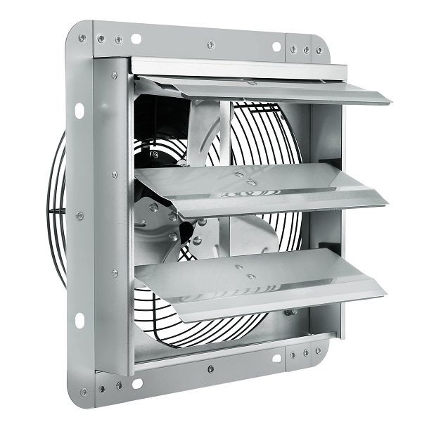 VEVOR Abluftventilator Wandlüfter Ventilator 262 mm Wandmontage 753 CFM 27 W, BYCSPQSDJAC10PBM8V2