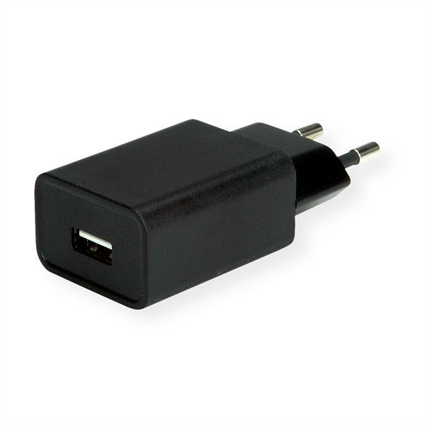 VALUE USB Charger mit Euro-Stecker, 1-Port, 10W, 19.99.1038
