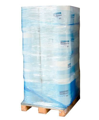 DENIOS All-Tex Reinigungstücher, extra stark, für hartnäckige Verschmutzungen, weiß, 1 Palette, 40 Rollen, 289751