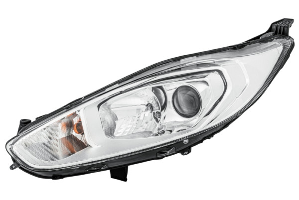 HELLA Halogen-Hauptscheinwerfer, für u.a. Ford Fiesta VI (CB1, CCN), ECE, für Linksverkehr, links, 1LL 354 803-091