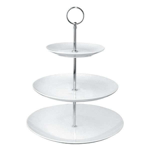 Olympia Afternoon Etagere 3 Etagen, 34,1 x 26,5 cm, Porzellan, GG881