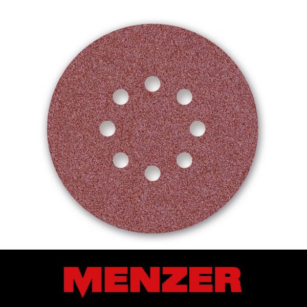 Menzer Klett-Schleifscheibe, Ø 150 mm, 8 Loch, Körnung 24, Normalkorund, VE: 25, 231571024