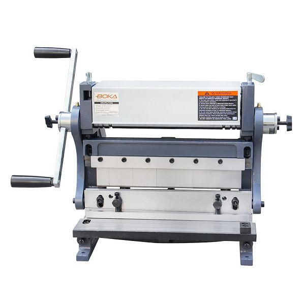 BOKA 3-IN-1/12 Blechbearbeitungsmaschine, 305 mm, Schneiden, Biegen & Stanzen, Metallbearbeitung, Vielseitige Universalmaschine, 571001