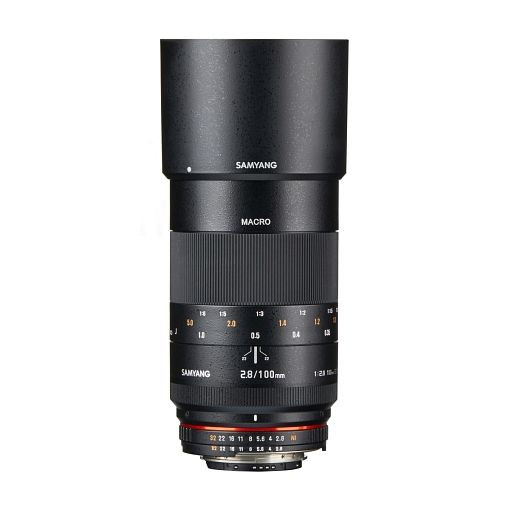 Samyang MF Fotoobjektiv 100mm F2,8 Makro Nikon F AE, 1021870