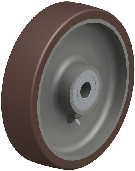 Blickle GB 250/25K Rad aus Blickle Besthane®, Braun, 719237