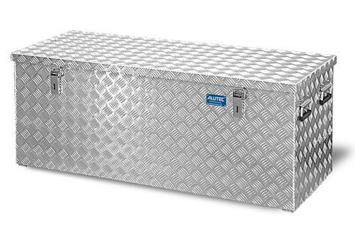DENIOS Transportkiste aus Aluminium-Riffelblech, 312 Liter Volumen, 254873