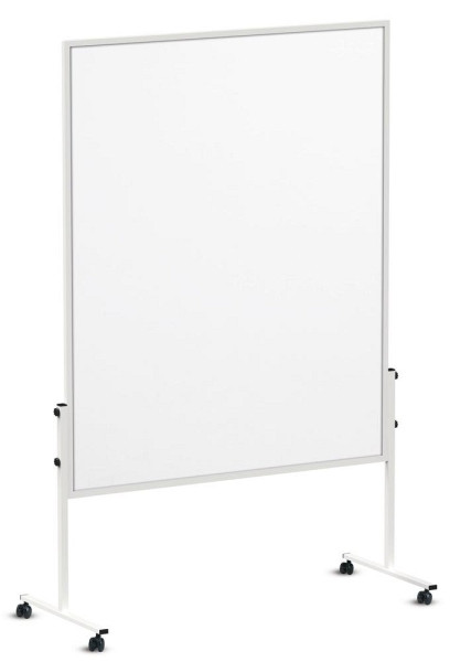 Deskin Moderationstafel ECONOMY, Oberfläche beidseitig Papier, H 1500 x 1200 mm, 293319