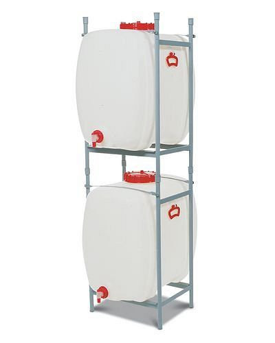 DENIOS Raumspartank aus Polyethylen (PE), mit Auslaufhahn, 150 Liter Volumen, 117941