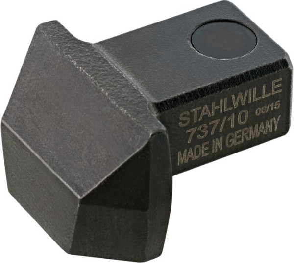 STAHLWILLE Anschweiß-Einsteckwerkzeug Nr.737/10 Maße 8 x 14 Werkzeugaufnahme 9x12 mm Länge 8 mm, 58270010