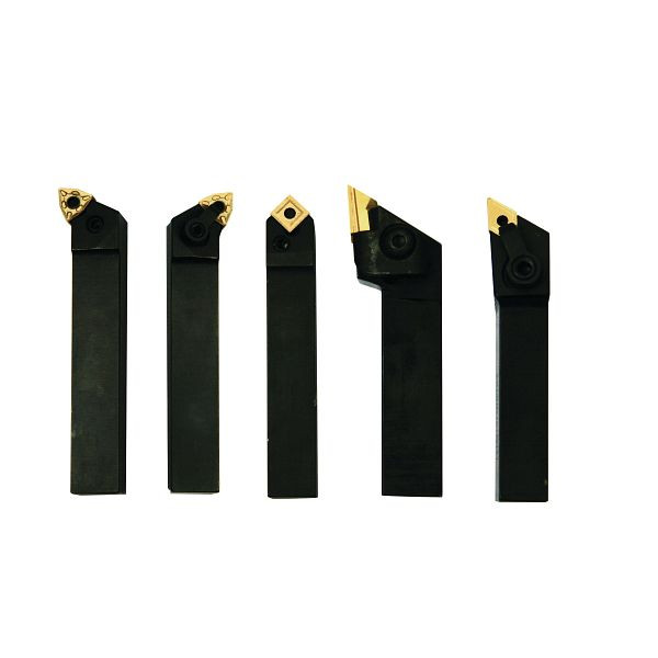 Optimum Drehmeißel-Satz, Drehmeissel Satz 16mm 5-teilig in Alu Box, 3441668