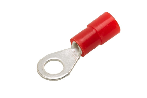 HELLA Leitungsverbinder, rot, von: 0.5mm², bis: 1.5mm², Ringverbinder, Bohrung-Ø: 4.3mm, 8KW 178 042-012