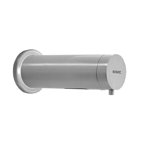 KWC Seifenspender, elektronisch, Hinterwandmontage, vernickelt gebürstet, Steckernetzteil 230 VAC, 2030054679