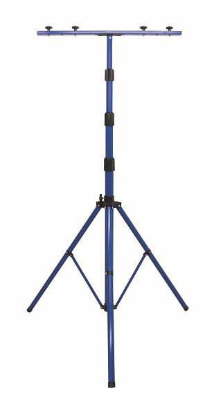 as-Schwabe PROFI-Stativ XL, blau, 4m mit Traverse max. Höhe 4m, min. Höhe 1,385m, 46751