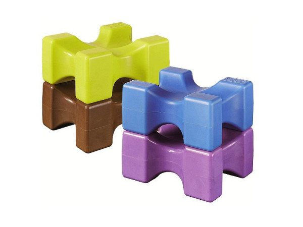 Growi Cavaletti-Block Mini-Cube, Farbe: pistaziengrün, 10093118