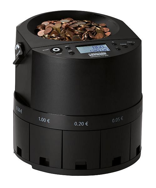 Ratiotec Münzzähler CS500, schwarz, 946768, 4260114695653