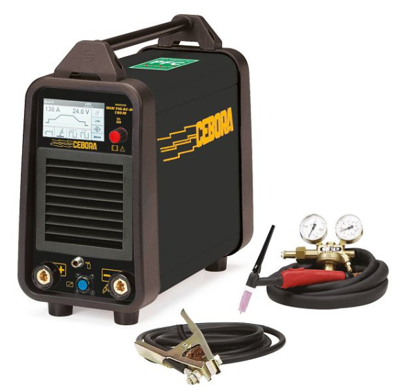 ELMAG Profi WIG-AC-DC-Schweißinverter 'PFC', WIN TIG 'AC-DC' 180 M - ECO SET ohne Stahlflasche, 00306