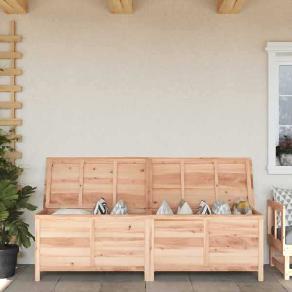 vidaXL Gartentruhe 198,5x50x56,5 cm Massivholz Tanne, 364760