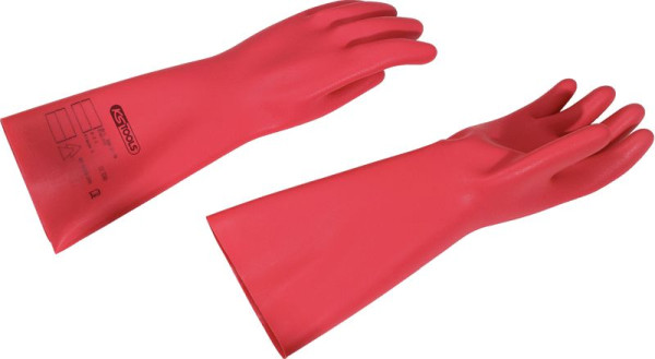 KS Tools Elektriker-Schutzhandschuh mit Schutzisolierung, Größe 8, rot, 117.2315