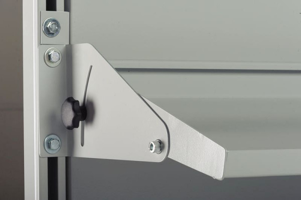 KLW Stahlblechablageboden, 1500 x 300 mm L x T, ABC-AVD-1500-300