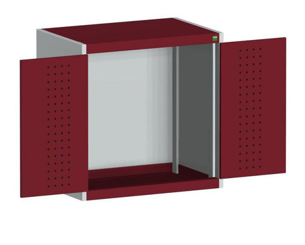 bott cubio Flügeltürschrank BxTxH: 800 x 650 x 800 mm, RAL 7035/3004, 40020163.24V