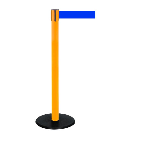 Stein HGS Personenleitsystem -P-Line Famous-, gelb, blau, mit magnetischem Gurtendstück, Gurtlänge: 4 m, 12820-0204