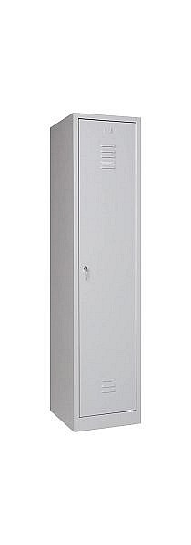 Mades Garderobenschrank 1-türig grau, SD1077310grA