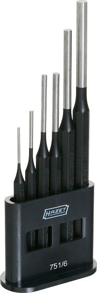 Hazet Splinttreiber Satz, Anzahl Werkzeuge: 6, Netto-Gewicht: 0.54 kg Anzahl Werkzeuge: 6, 751/6