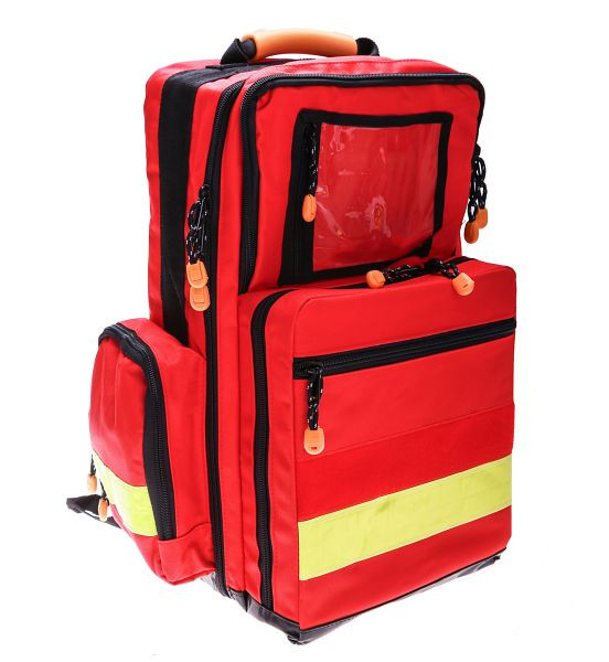 MBS Medizintechnik Notfallrucksack Professional mit Füllung FEUERWEHR nach DIN 14142, 101106