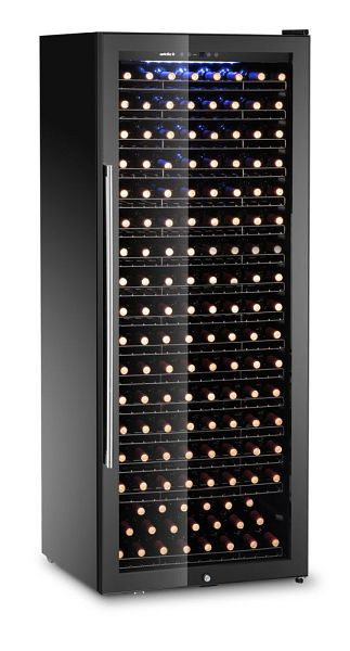 Arktic Weinkühler, 1 Zone, 224 Flaschen, 542L, Schwarz, 690x700x(H)1833mm, 237144