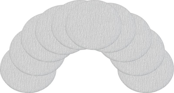 Hazet Ersatz-Schleifpads, Körnung 320, Ø 50 mm, 9033-5-01/10