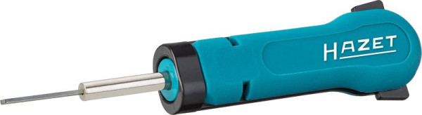 Hazet Kabelentriegeler, Beschädigungsfreies Entriegeln von Micro-, Standard-Timer Flachkontakte mit einer Verrastung Yazaki 1,5 und 2,8, 4673-12