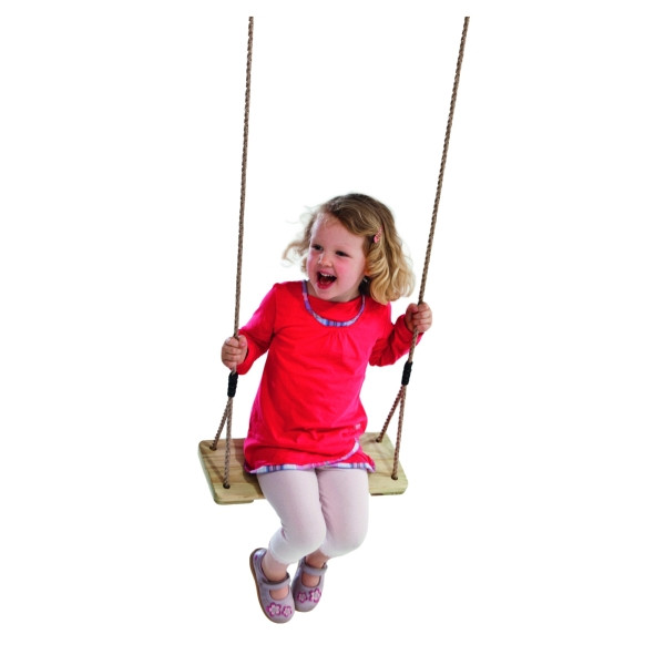 T&J Holzschaukelbrett kdi, Seillänge 195 - 255 cm, 22211