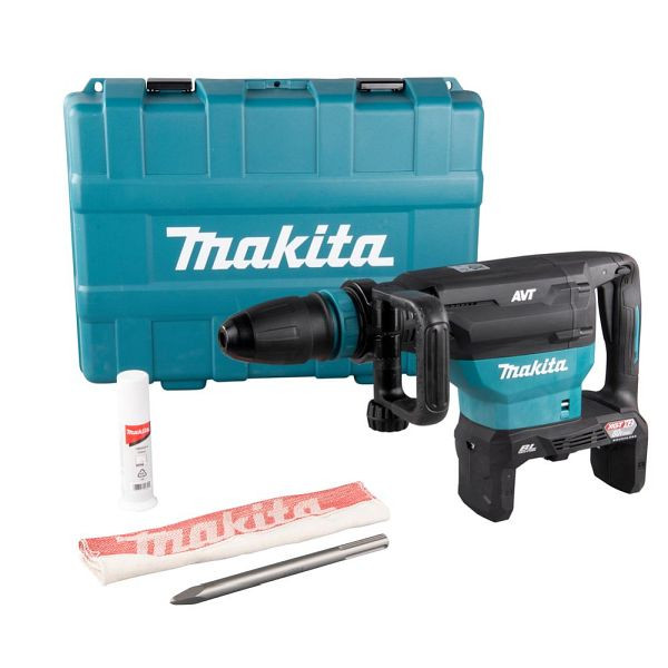 Makita Akku-Stemmhammer 2x40 V max. (ohne Akku, ohne Ladegerät) im Transportkoffer, HM002GZ03