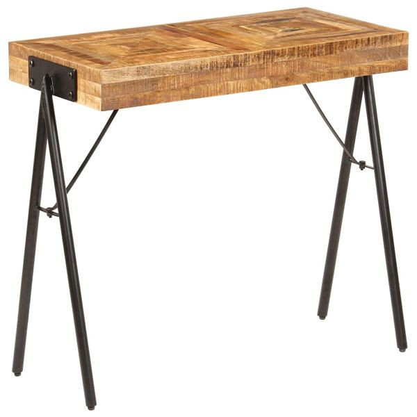 vidaXL Konsolentisch Mangoholz Massiv 80 x 40 x 75 cm, 246339