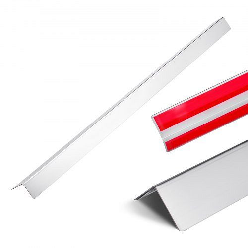 VEVOR Kantenschutz Edelstahl 50x50x1217mm, 10er-Pack Winkelprofil, mit 3M Klebeband, 90-Grad-Winkel, für Zuhause & Büro, BXGHJ1BXG10PET77V001V0