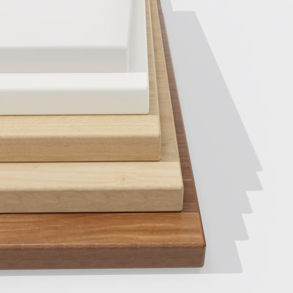 Bisley melaminharzbeschichtete MFC Tischplatte, mit 2 mm ABS Kante, hochwertig und langlebig, Dekor: kendal eiche, DT251808018