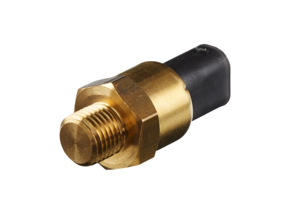 HELLA Temperaturschalter, Kühlerlüfter, 12V, 3-polig, Flachstecker, geschraubt, Doppelausgang/Schließer, 6ZT 007 835-051