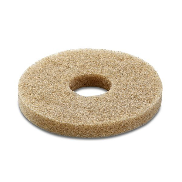 Kärcher Pad, weich, beige, 170 mm, Gewicht mit Zubehör: 0.023 kg, 6.994-124.0