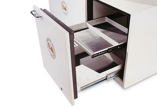 asecos Zweite Auszugebene (links/rechts) für Gefahrstoff-Unterbauschrank GU 111, 122898