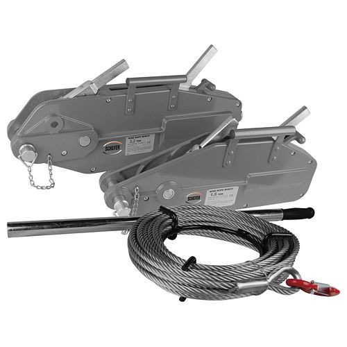 Schefer Universalseilzug USZ Premium mit Haspel, 800 kg, 2013010USZ08N