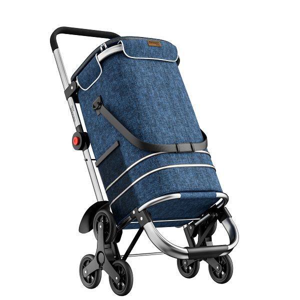 monzana Einkaufstrolley Treppensteiger Blau, 109122