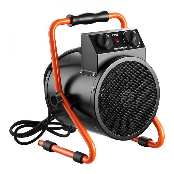 VEVOR 2000W Gewächshausheizung, Elektrischer Lüfter mit Heiz- & Lüftermodi, Überhitzungsschutz, IPX4, 25° Heizwinkel, WSJRQDRGWDLWH047R002V2