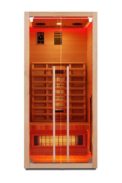 Sanotechnik RUBY 1 Infrarotkabine 1 Person, 90x100x195 cm (Bausatz), J20090