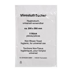 SÖHNGEN Vliestücher, 200 x 300mm, à 5 Stück, 1005007