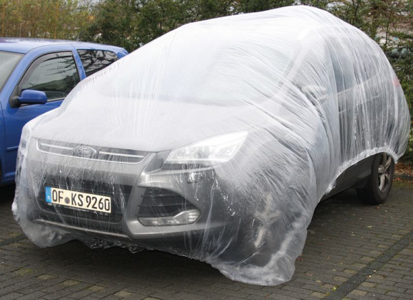 KS Tools Kunststoffgarage, transparent, 6, 5 x 3, 5 m, 500.8073