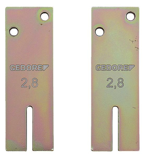 GEDORE KL-0120-812 Adapter-Satz, 2,8 mm, 3125270, 4046459160090