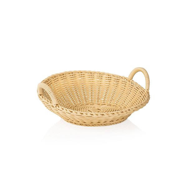 WAS Brötchenschütte mit Griff Systemkorb / Brötchenschütte mit Griff hellbeige, 36,5 cm Durchmesser, 5086336
