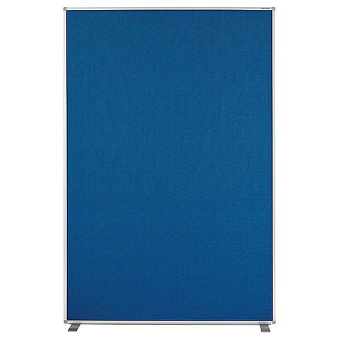 Magnetoplan Raumteiler Textil, mit T-Metallfuß, Größe: Filz, blau, 1103803