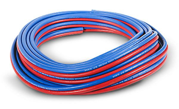 Contracor TWINLINE Fernbedienungsschlauch mit Fittings, Durchmesser 6 mm, Rolle 40m, 10112103